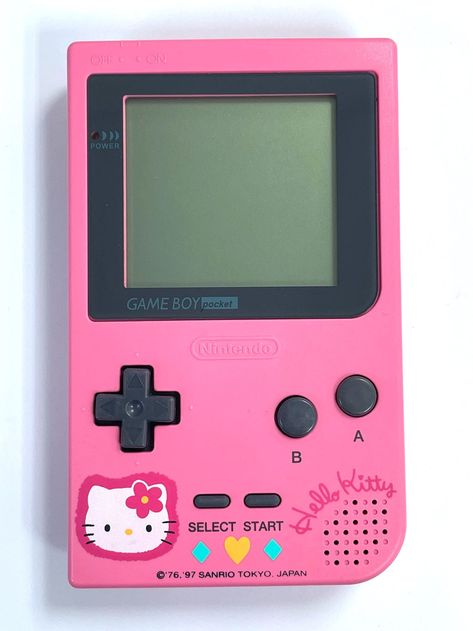 gaming pink | Tumblr Pink Gameboy, Gameboy Pocket, Pink Nintendo, Nintendo Gameboy, Hello Kitty Pink, Smart Tech, Game Boy, Favorite Pins, Gaming Accessories