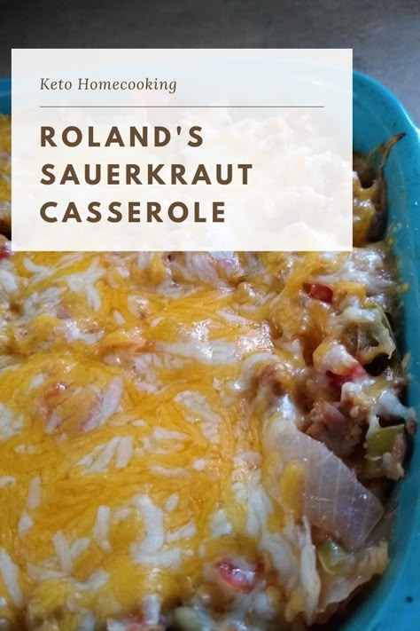 Easy Sauerkraut, Easy Sauerkraut Recipe, Sauerkraut Casserole, Casseroles Recipes, Crock Meals, Casserole Keto, Sauerkraut Recipe, Vegetable Appetizers, Sauerkraut Recipes