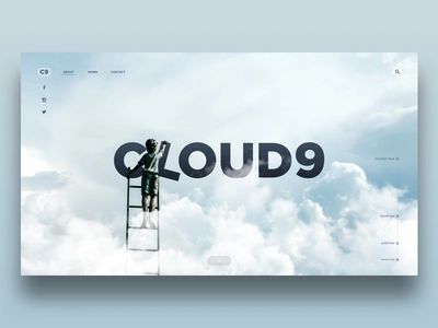 Cloud Logo Ideas, Cloud Website Design, Cloud Branding, Cloud Animation, Cloud Ideas, Book Editorial Design, Travel Website Design, Cloud Logo, Web Design Examples