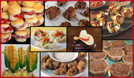 Country Western Food Cowboy Hats Country Theme Food Ideas, Country Western Food Ideas, Cowboy Food Ideas Western Theme, Western Theme Food, Western Appetizers, Rodeo Themed Food, Western Food Ideas, Western Party Foods, Western Theme Party Food