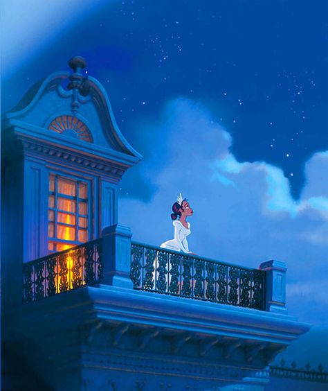 Tiana wishing on a star Tiana And Naveen, Princesa Tiana, Disney Princess Tiana, Images Disney, Flynn Rider, Princess And The Frog, Walt Disney Animation Studios, Walt Disney Animation, Princess Tiana