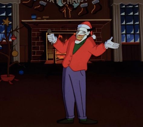 Merry Christmas Gotham - Joker Joker Christmas, Batman Christmas, Joker Animated, Gotham Joker, Just Do It Wallpapers, Castlevania Wallpaper, Batman The Animated Series, Insta Icon, Batman Joker