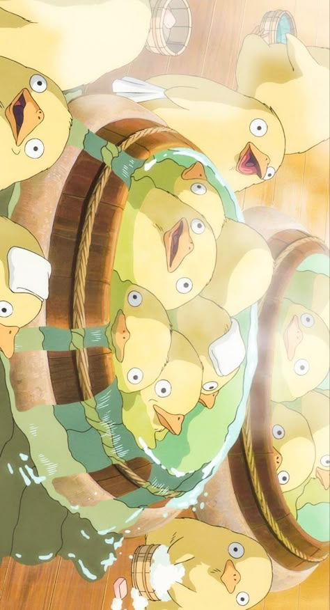 Scene Film, Studio Ghibli, Film, Yellow, Water