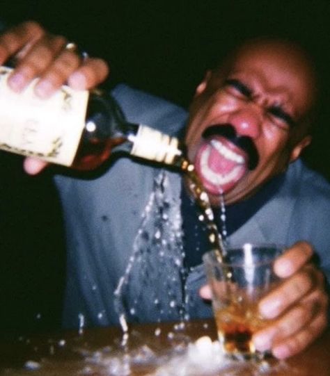 Steve harvey , lori harvey , Hennessy, drink , portraits , scorpio , scorpio season, scorpio tattoo , App Ikon, Music Cover Photos, Playlist Covers Photos, Reaction Face, Funny Profile, Steve Harvey, Mood Humor, Very Funny Pictures, Funny Profile Pictures