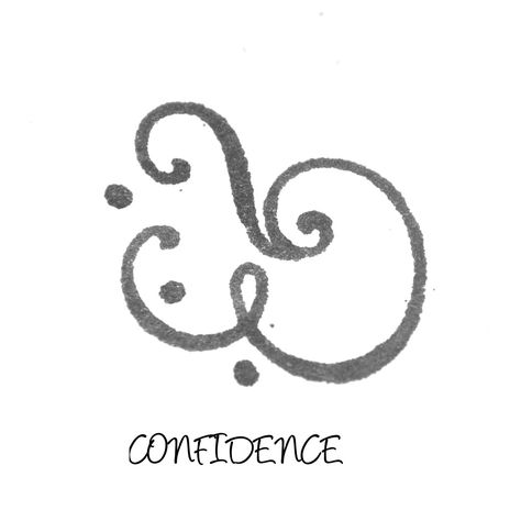 symbol for confidence Confidence Symbol, Self Love Symbol, Confidence Tattoo, Zibu Symbols, Love Symbol Tattoos, Symbol Tattoo, Arrow Tattoo, Symbols And Meanings, Symbol Tattoos