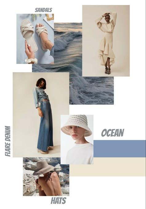 #blue #beige #fashion #trendy #inspiration #moodboard Minimal Moodboard Fashion, Fashion Colour Board, Fashion Moodboard Layout, Mood Board Fashion Inspiration Ideas, Fall Denim Trends, Mood Board Fashion Inspiration, Spring Moodboard, Beige Fashion, Helen Kaminski