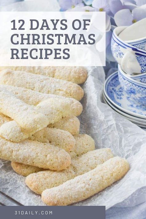 We're celebrating the 12 Days of Christmas this year with 12 Days of Christmas Recipes. From sweet treats to savory goodies, most are easy, all are festive and fun. 12 Days Of Christmas Themed Party, 12 Days Of Christmas Recipes, 12 Days Of Christmas Food Ideas, 12 Days Of Christmas Gift Ideas, 12 Days After Christmas, Homemade Banana Pudding Recipe, 10 Days Of Christmas, Liturgical Living, 31 Daily