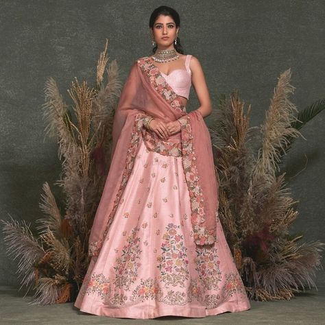 Photo From February 2020 - By Shyamal Bhumika Sangeet Function, Heavy Lehenga, Choli Dress, Baby Pink Color, Nikkah Dress, Pink Lehenga, Baby Pink Colour, Designer Baby, Indian Lehenga