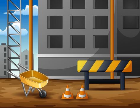 Construction Site Background, Scientist Cartoon, Site Background, Baseball Vector, Road Vector, Ship Vector, Boy Graduation, Cartoon Smile, Globe Vector