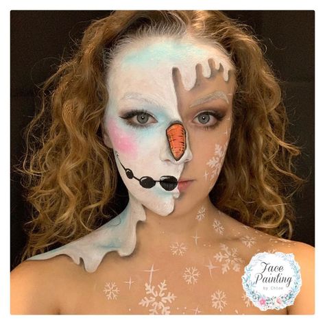 Face Painting By Chloe🌸🦄🌈 on Instagram: “❄️☃️ Snowman ☃️❄️⁣ ⁣ That’s a wrap for Christmas! Who’s excited for the new year?!🤩⁣ ⁣ #face #paint #facepaint #facepainter #facepainting…” Snowman Face Painting, Snowman Face Paint, Paint Snowman, Christmas Face Painting, Snowman Faces, Snowman Painting, Facepaint, Kids Entertainment, Animal Paintings