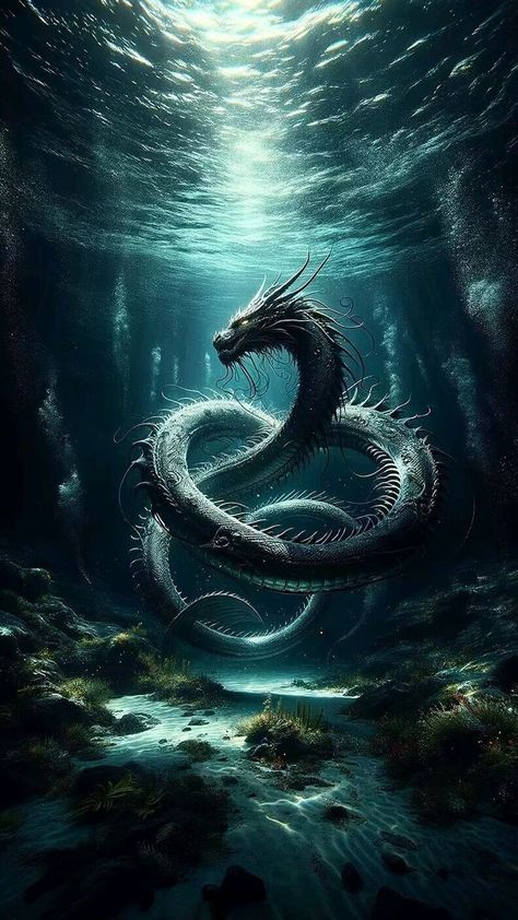 Tato Phoenix, Christopher Hemsworth, Elemental Dragons, Dragon Artwork Fantasy, Water Dragon, Dragon Illustration, Fantasy Beasts, Dragon Pictures, Water Art