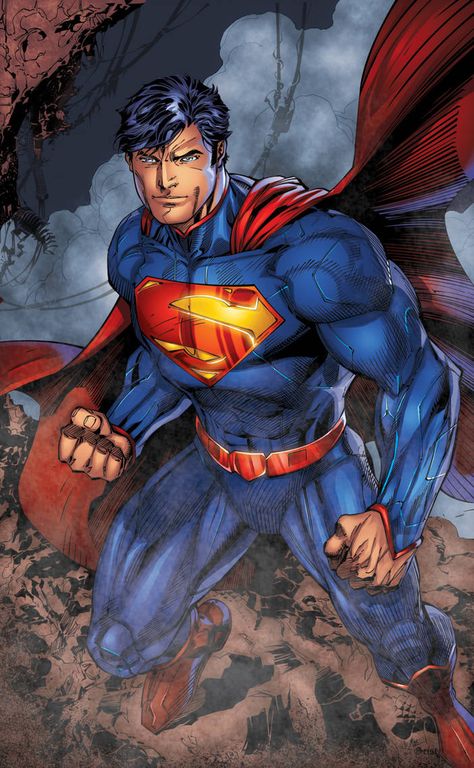 Superman Jim Lee, Jim Lee Art, Superman Artwork, Superman Wallpaper, Superman Family, Superman Man Of Steel, Superman Art, Free Backgrounds, Superman Comic