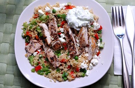 Vegetable Couscous Recipes, Jamie Oliver 15 Minute Meals, Jamie's 15 Minute Meals, Chicken With Couscous, 15 Min Meals, Vegetable Couscous, Cook Dinner, Jamie Oliver Recipes, 15 Minute Meals