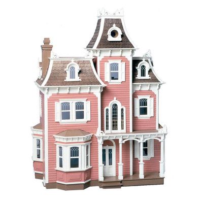 You'll love the Beacon Hill Dollhouse at Wayfair - Great Deals on all Toys products with Free Shipping on most stuff, even the big stuff. Beacon Hill Dollhouse, Build A Playhouse, Mansard Roof, Doll House Ideas, Victorian Dollhouse, Victorian Dolls, It's A Small World, Beacon Hill, Dollhouse Kits