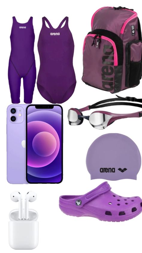 Swim Essentials Bag, Swim Fits, Sporty Girl Aesthetic, Freestyle Swimming, Swimming Motivation, Swimming World, Swimming Outfits, Trendy Water Bottles, Swimming Kit