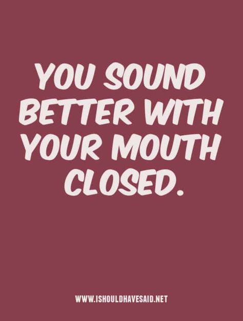 Your Annoying, Great Comebacks For Mean People, Roasts For Annoying People, A Response Would Be Nice, Toxic Comebacks, Comebacks For Shut Up, Comebacks For Bullies, Rude Comebacks, Snappy Comebacks