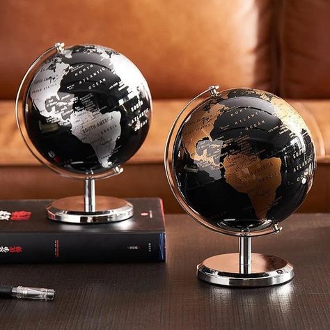 ACT FAST🔥 World Globe Office Decor : $49.99 BUY NOW 💙🛒: thecozycubicle.com/products/world-globe-office-decor ⭐WHY YOU SHOULD BUY?⭐Elevate Your Workspace to New Heights of Sophistication! Product Description: Discover a whole new world of sophistication with our World Globe Office Decor! 🌍✨ Say goodbye to mundane desk setups and hello to an inspiring journey of exploration and knowledge. Whether you're a globe-trotting professional or a dreamer at heart, our stunning globe is the perfect... Rotating Globe, Spinning Globe, Kids Study Desk, Geography For Kids, Study Desk Decor, Constellation Map, World Globes, Earth Globe, Globe Decor