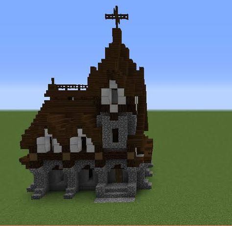 Minecraft Gothic House, Minecraft Fantasy House, Vampire House, Minecraft Inspo, Gate House, Minecraft Buildings, Fantasy House, Minecraft Projects, House Blueprints