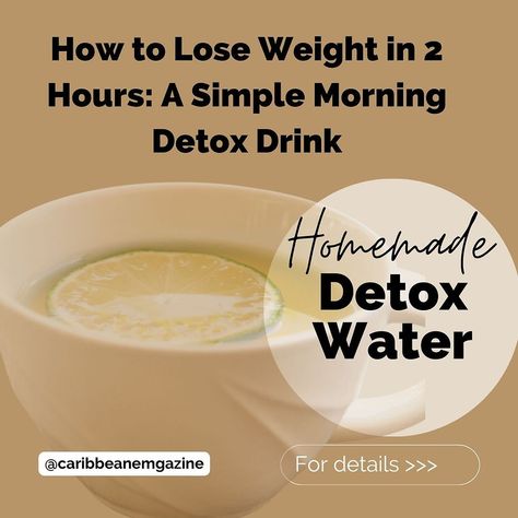 Kickstart your weight loss journey with this easy and refreshing morning detox drink! Made with simple ingredients, it’s perfect for boosting metabolism, aiding digestion, and detoxifying your body.  ry this drink and feel the difference! ���💪  #WeightLoss #DetoxDrink #MorningRoutine #HealthyLiving #LemonWater #NaturalDetox #Hydration #Wellness Lemon And Salt Water, Morning Drinks To Boost Metabolism, Detox Morning Drink, Morning Detox Water, Morning Detox Drink Fat Burning, Morning Lemon Detox Drink, How To Reset Your Metabolism, Fasting To Reset Metabolism, How To Jumpstart Metabolism