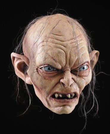 Alien Halloween Makeup, Gollum Smeagol, Alien Human, Hobbit Costume, Halloween Fx, Alien Halloween, Horror Masks, Funny Caricatures, Halloween Makeup Looks