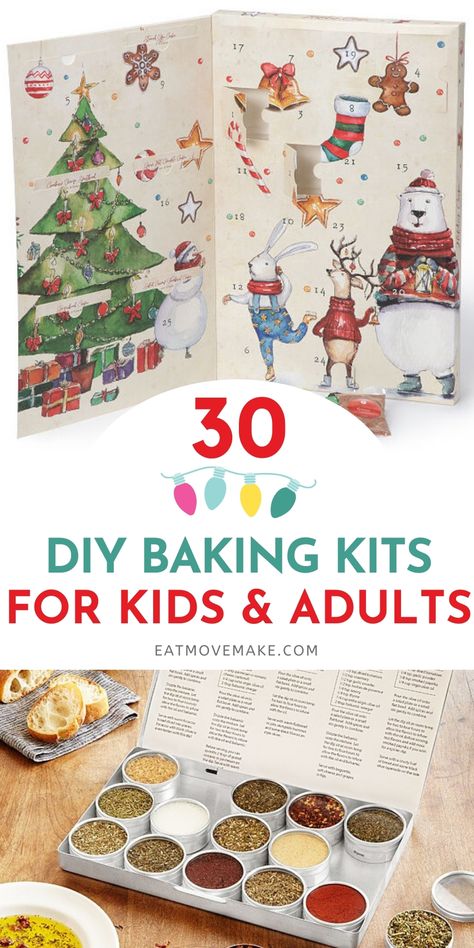 Baking Kits For Kids, Cooking Gifts Basket, Baking Kit Gift, Meal Kits Diy, Kids Baking Kit, Childrens Baking, Baking Kits, Cooking Kit, Diy Cooking