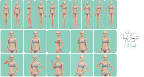 Mel Bennett: Sims 4 Single Carpet Posepack Single Poses, Sims Poses, Ts4 Poses, 4 Poses, Pose References, Body Poses, Ts4 Cc, The Sims4, Sims Mods