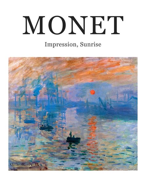 Monet Sunrise, Claude Monet Poster, Impression Sunrise, Monet Exhibition, Impressionism Monet, Flamingo Fabric, Monet Paintings, Fabric Panel, Famous Art