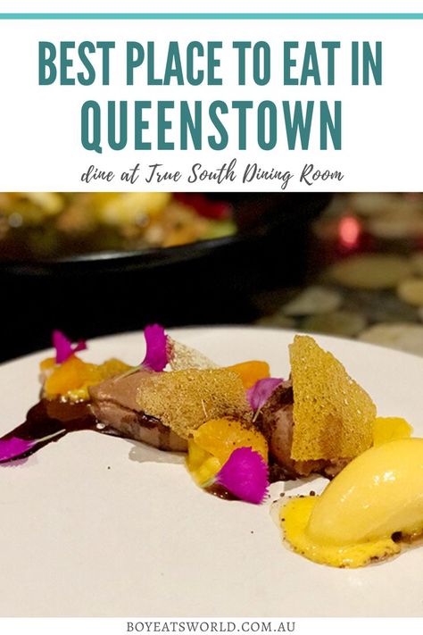 Are you looking for amazing restaurants in Queenstown, New Zealand? Discover one of the best places to eat in Queenstown - the True South Dining Room at The Rees Hotel overlooking Lake Wakatipu! This award winning Queenstown restaurant offers exceptional cuisine in an incredible environment! I New Zealand restaurants I Queenstown restaurants I where to eat in Queenstown I best restaurants in New Zealand I dining in Queenstown I places to go in Queenstown I #Queenstown #NewZealand Queenstown Restaurants, Hobbit Town, Great Barrier Reef Australia, Amazing Restaurants, Barrier Reef Australia, Lake Wakatipu, Sydney Travel, Flying With Kids, Queenstown New Zealand