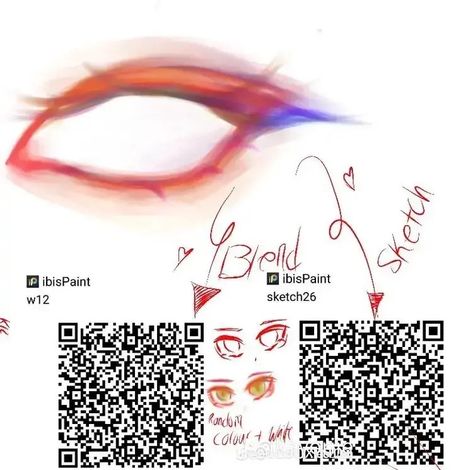 Ibis Pens, Ibispaint Codes, Ibis Brush, Ibispaint Brushes, Brush Codes, Paint Brush Drawing, الفن الرقمي, Paint Brush Art, Brush Drawing