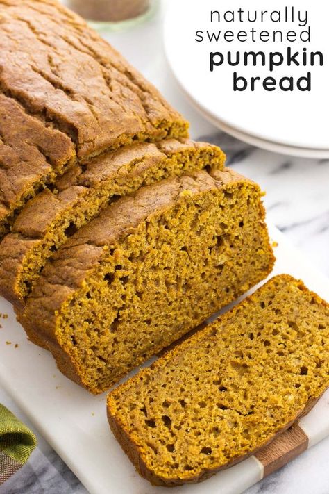 Healthy Pumpkin Bread, Pumpkin Bread Easy, Sweet Potato Cinnamon, Sweet Potato Bread, Moist Pumpkin Bread, Pumpkin Loaf, Potato Bread, Gluten Free Sweet, Pumpkin Bread Recipe