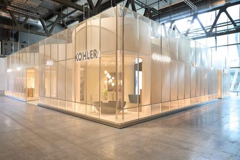 Kohler creates installations informed by water at Milan Design Week 2024 Milan Design Week 2024, Expo Design, Samuel Ross, Yabu Pushelberg, Trade Show Booth Design, Exhibition Booth Design, Smart Toilet, Milan Design, Tradeshow Booth