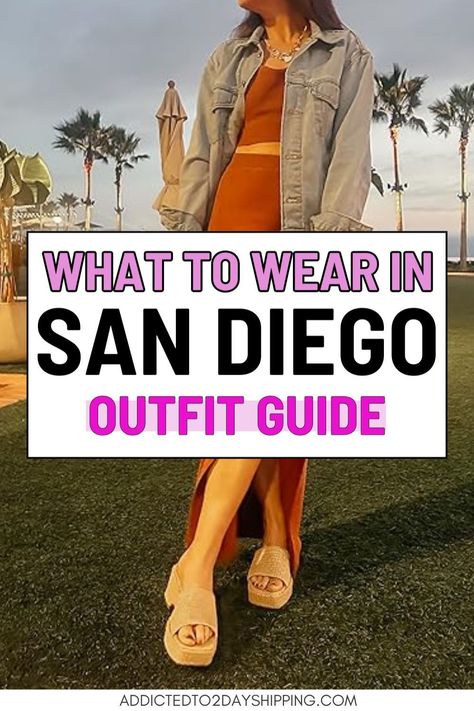 Heading to San Diego? Don't miss this roundup of must-have Women's Fashion looks for your trip. With Travel Packing tips that will help you plan the perfect wardrobe, this guide covers all the essentials you'll need to enjoy everything San Diego has to offer, from casual daytime outfits to trendy evening attire. San Diego Zoo Outfit, San Diego Outfits, San Diego Trip, Packing Inspiration, Day Trip Outfit, Zoo Outfit, Travel Packing Tips, November Outfits, Ready Outfits