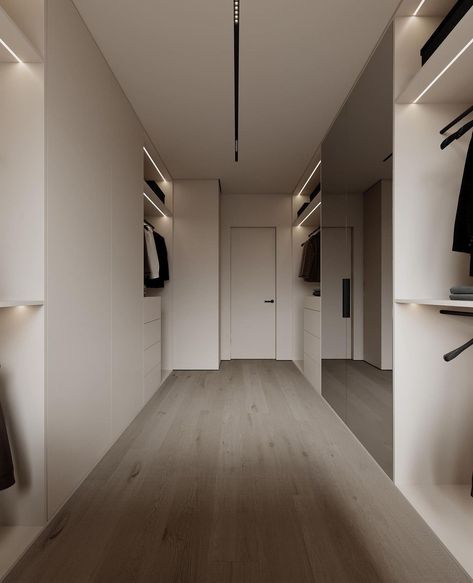 Walk In Closet Minimal, Closet Minimal, Coastal Neutral, Natural Kitchen, Golden Hill, Walk In Wardrobe, Minimalist Wardrobe, Wardrobe Design, Luxury Closet