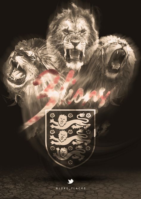 Euro 2016 is here. England start their campaign tomorrow's Hoping it's a good campaign for the three lions. England Three Lions, England Lions, Lion Tattoos, Three Lions, Euro 2016, England Football, Lion Tattoo, Animal Posters, Lion Sculpture