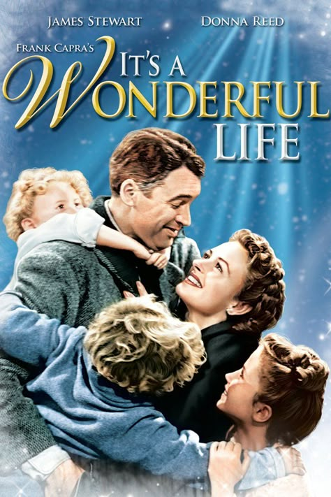 It's a Wonderful Life - It wouldn't be Christmas without watching this movie.  Watching George Bailey realize what a wonderful life he has will always warm your heart. Wonderful Life Movie, Wallpaper Film, Theater Posters, It’s A Wonderful Life, Family Christmas Movies, Life Movie, Frank Capra, Halloween Decor Diy, It's A Wonderful Life