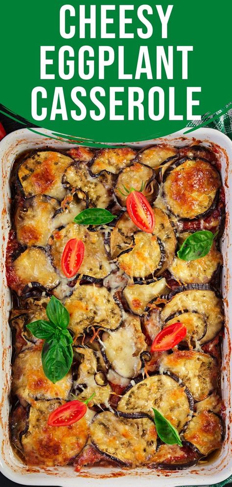 Healthy Eggplant Parmesan, Healthy Casserole Dishes, Oven Baked Eggplant, Healthy Eggplant, Eggplant Recipes Parmesan, Easy Healthy Food, Healthy Casserole, Eggplant Parm, Healthy Food Swaps