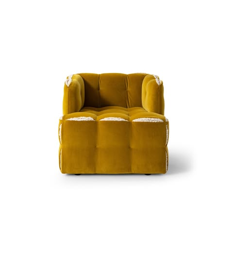 Fun Fendi armchair - Products | Fendi Casa Italian Balcony, Balcony Style, Chocolate Sofa, Single Seater Sofa, Fendi Casa, Fur Decor, Chair For Living Room, Leisure Chair, Single Sofa