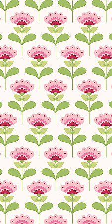 Z Half Drop Pattern, Lobelia Cardinalis, Tilda Fabric, Girl Bedding, Patterns Floral, Mode Rose, Floral Textile, Drops Patterns, Flower Collection