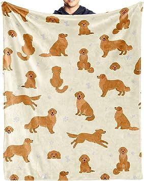 Golden Retriever Blanket Gifts, Dog Pattern Flannel Fleece Throw Blanket Soft, Lightweight, Comfortable, Warm Golden Retriever Themed Blanket for Humans Adults Kids Leaf Blanket, Golden Retriever Gifts, Modern Blankets, Blanket Gifts, Blanket Soft, Dog Blanket, Dog Themed, Dog Pattern, Blanket Gift