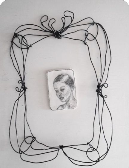 Sculptures Sur Fil, Art Fil, Wire Diy, Art Wire, Wire Flowers, Mandala Wall Art, Wire Sculpture, Wire Frame, Wire Crafts