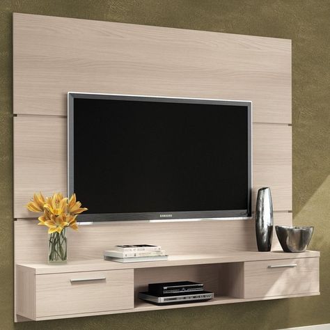 Bedrop Tv, Lcd Wall Design, Tv Wall Panel, Lcd Panel Design, Modern Tv Unit Designs, Tv Wall Cabinets, Tv Unit Furniture Design, Modern Tv Wall Units, Tv Unit Decor