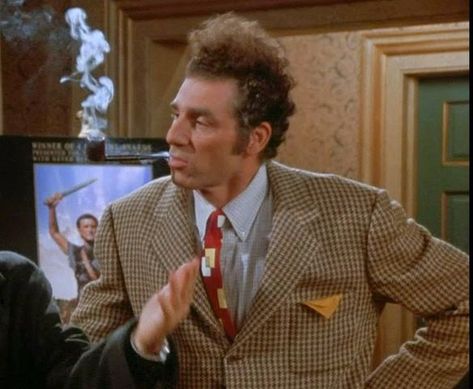 Kramer Kramer Seinfeld, Cosmo Kramer, Seinfeld Kramer, Series Quotes, The Great I Am, Jerry Seinfeld, Film Icon, Seinfeld, Professional Fashion