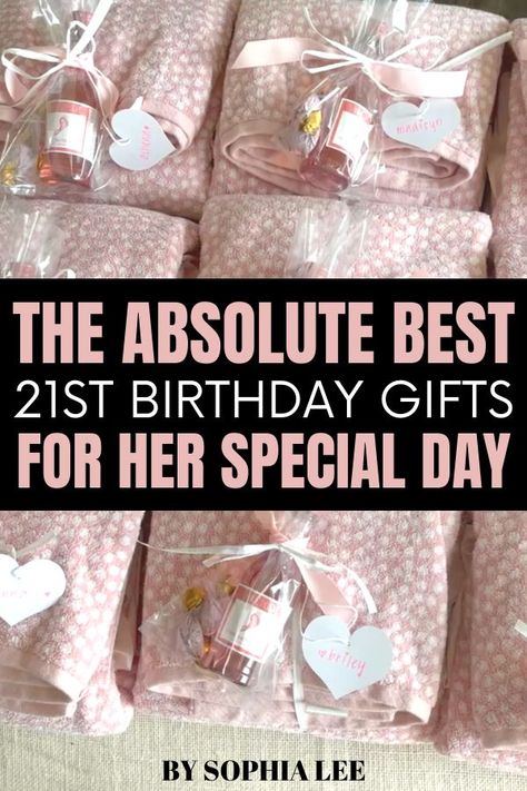 My friens is turning 21 this year and I honeslty could not think of better 21st birthday gifts for her special day than these! Gifts For Girl 21 Birthday, 21 Presents For 21st Birthday Gift Ideas, 21st Gifts For Her, 21 Birthday Gifts Ideas, Birthday Gifts For 21st Birthday, Girlfriend 21st Birthday Ideas, 21st Birthday Package Ideas, Meaningful 21st Birthday Gifts, 21st Birthday Care Package Turning 21