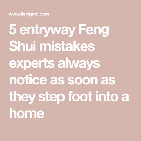 5 entryway Feng Shui mistakes experts always notice as soon as they step foot into a home Feng Shui Entrance Entryway, Feng Shui Entryway Ideas, Feng Shui Hallway, Feng Shui Entrance, Feng Shui Entryway, Feng Shui Front Door, Front Door Images, Feng Shui Mirrors, Feng Shui Master