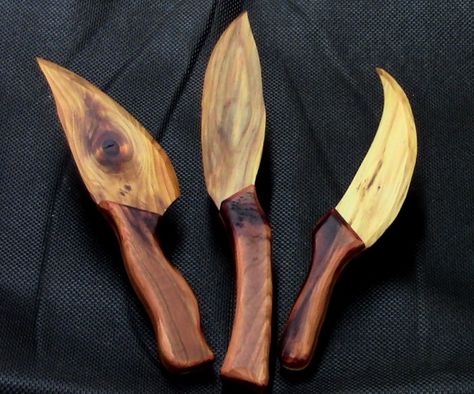 Wooden Spoon Carving, Knife Making Tools, Carved Spoons, Wooden Knife, Wood Utensils, Wood Knife, Cake Knife, Wooden Utensils, Cheese Knives