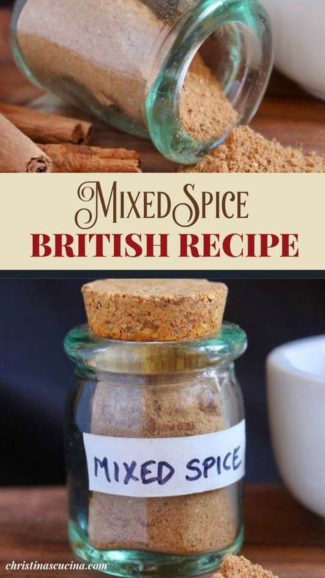 Sweet Spice Mixes, Spice Mixes Make Your Own, Mixed Spice Recipe, Mixed Spice Recipe British, Herb Blends, Grocery Store Shelves, Diy Seasonings, Welsh Cakes, Cross Buns Recipe