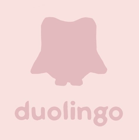 Aesthetic Duolingo Icon, Duolingo App Icon Aesthetic, Pink Duolingo Icon, Duolingo Icon Aesthetic, Duolingo Aesthetic, Duolingo App Icon, Duolingo Icon, Apps Kawaii, App Icons Pink