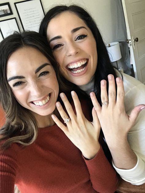 20 LGBTQ Couples Share the Stories Behind Their Engagement Rings Gay Engagement Rings, Lesbian Engagement Ring, Egagement Rings, Lesbian Engagement, Lgbtq Couples, Engagement Ring Ideas, Psychology Disorders, Engagement Rings Couple, Unique Engagement Ring