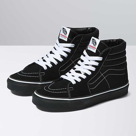 Sk8-Hi Emo Shoes, Apple Bottom Jeans, Goth Shoes, Vans Store, Cool Vans, Hype Shoes, Custom Vans, Swag Shoes, Sk8 Hi