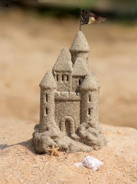 Beach Sand Castles, Beach Sand Art, Enchanted Castles, Nautical Clipart, Castle Tattoo, Value In Art, Castle Art, Sand Sculptures, I Love The Beach